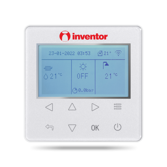 Inventor X-Force Monoblock Inverter Αντλία θερμότητας Τριφασική 12KW