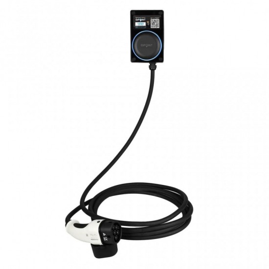 Σταθμός φόρτισης EV EVPoint EV7 Type 2 Tethered | 7,4 kW AC | Μαύρο χρώμα