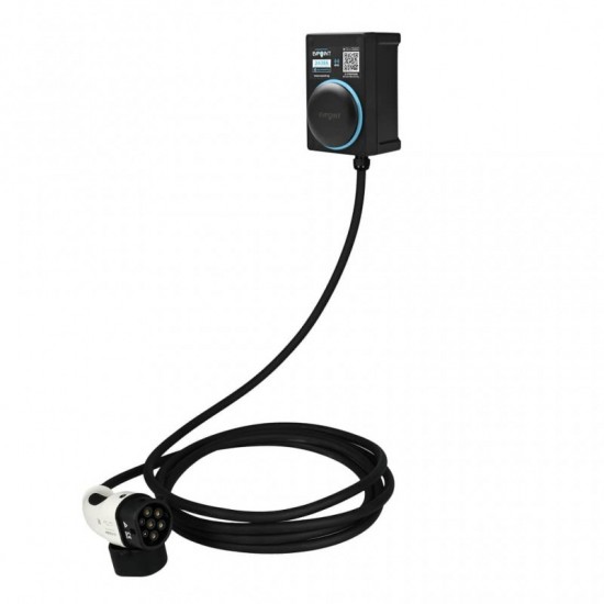Σταθμός φόρτισης EV EVPoint EV7 Type 2 Tethered | 7,4 kW AC | Μαύρο χρώμα