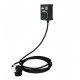 Σταθμός φόρτισης EV EVPoint EV7 Type 2 Tethered | 7,4 kW AC | Μαύρο χρώμα