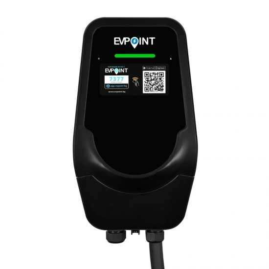 Σταθμός φόρτισης EVPoint EV22 PLUS με καλώδιο τύπου 2, 10 μέτρων | 22 kW AC
