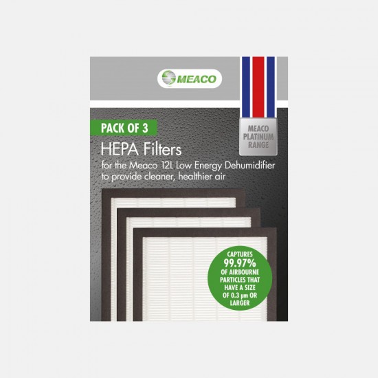 Σετ 3 Φίλτρα MEACO 12L