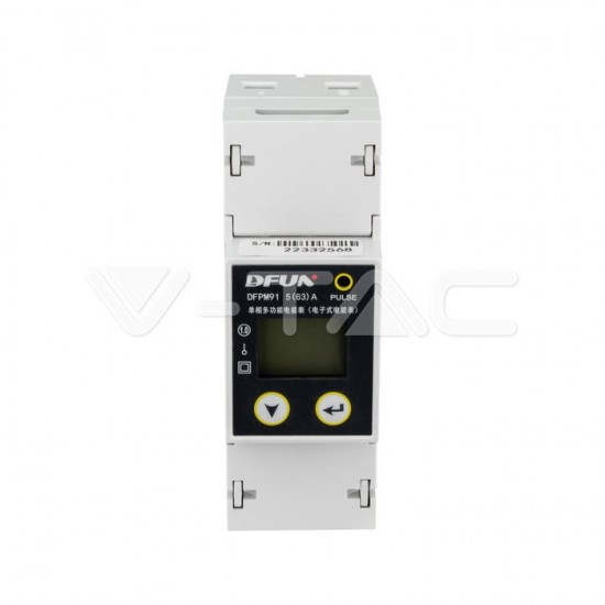 Έξυπνος μετρητής 1P 230V 5(63)A Απευθείας RS485 Έξυπνος μετρητής 1P 230V 5(63)A Απευθείας RS485