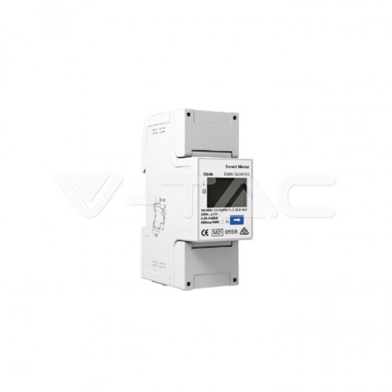 Smart Meter 200/230V 5( 80 )A RS485 2P MID