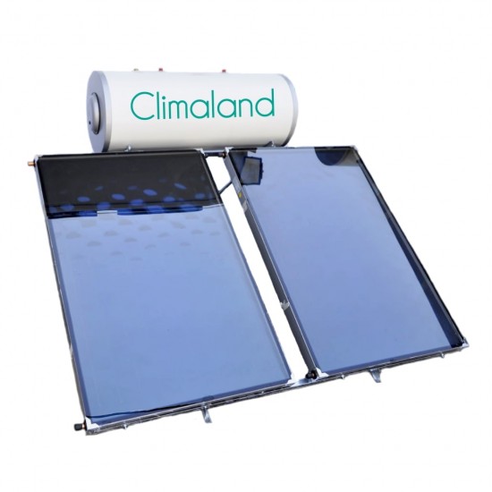 Ηλιακός Θερμοσίφωνας 200 λίτρων Glass Διπλής Ενέργειας με 4τ.μ. επιλεκτικό Συλλέκτη